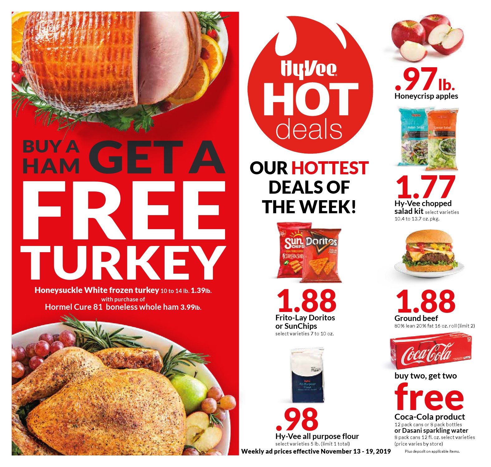 Hyvee food ad