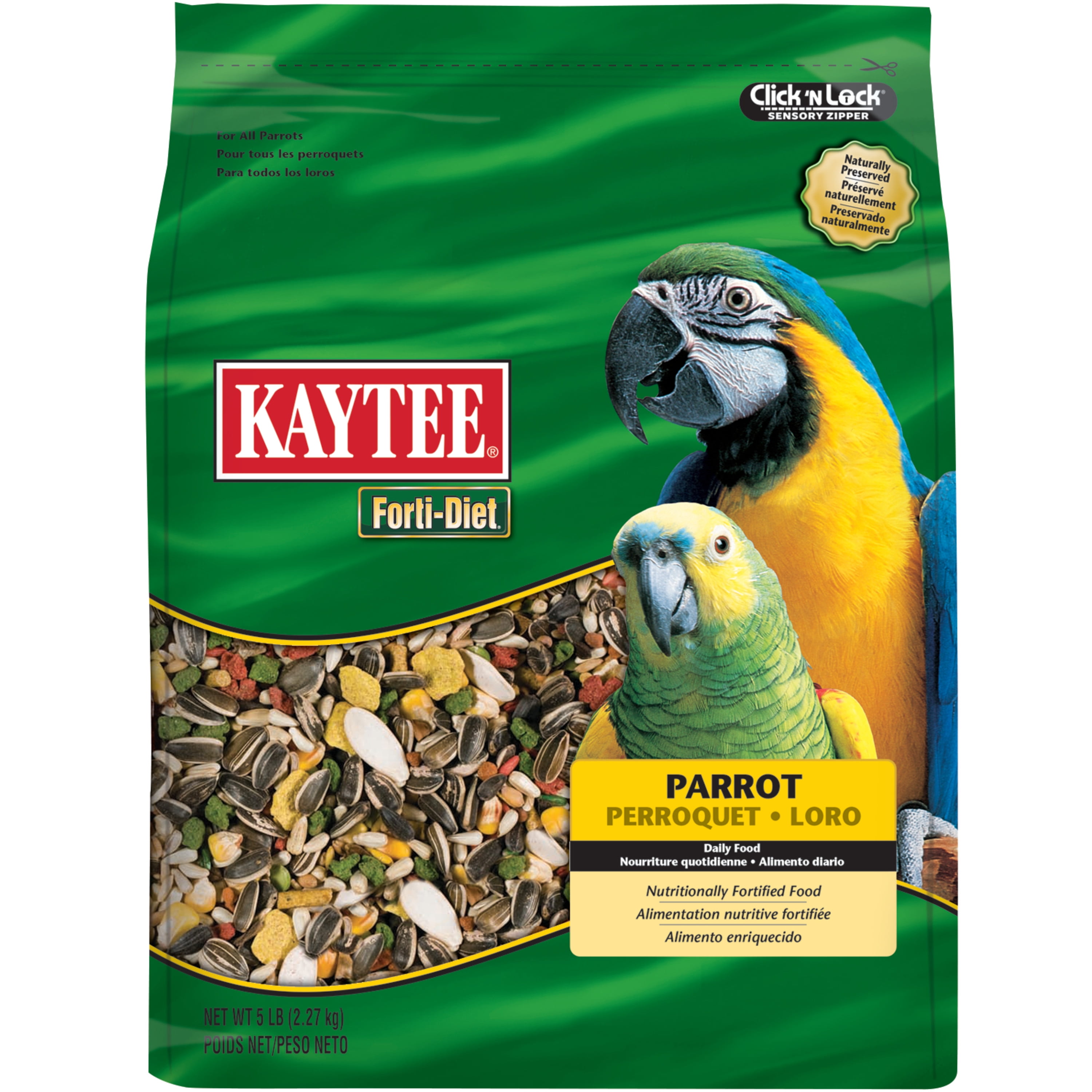 Parrot food