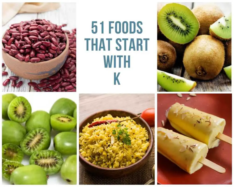 Food starting with k