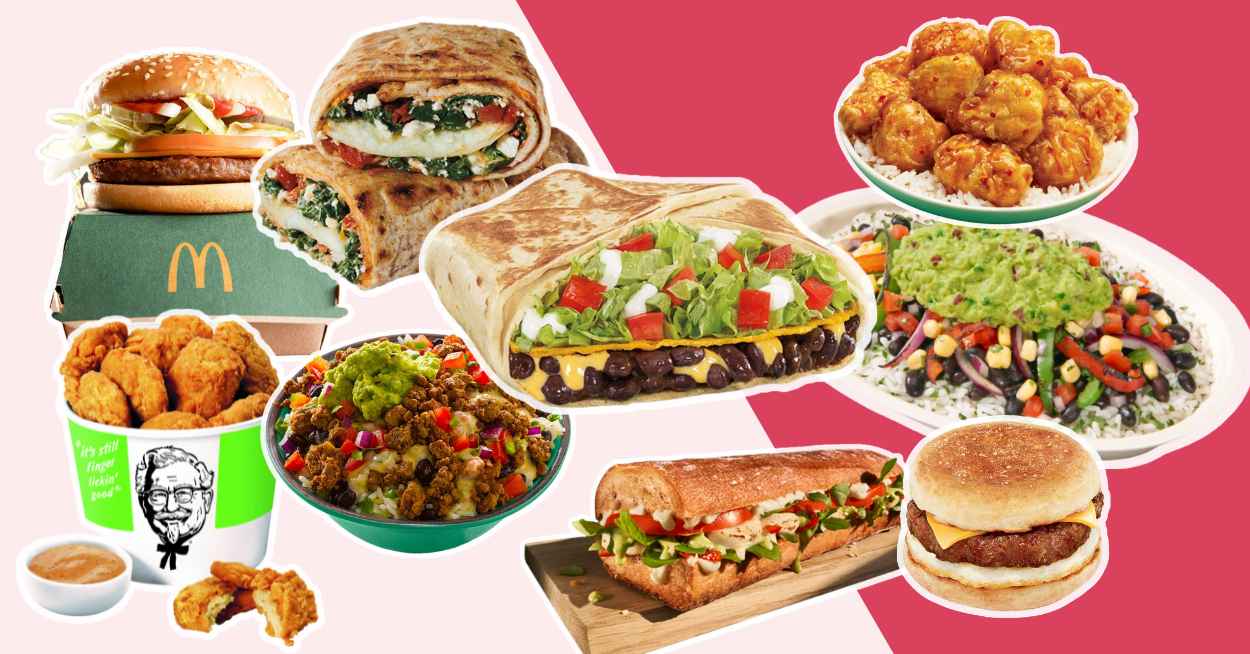 Vegetarian fast food