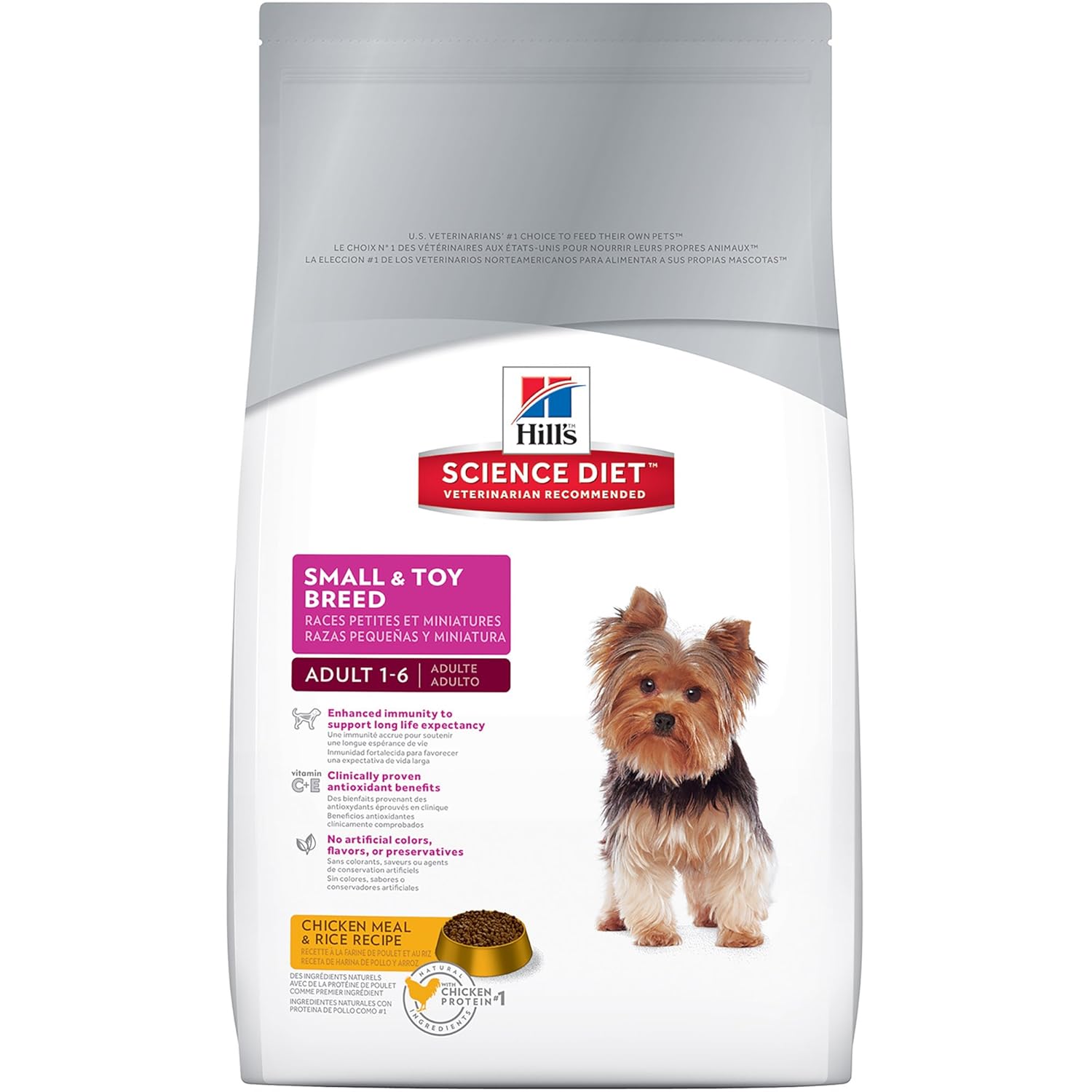 Yorkie dog food