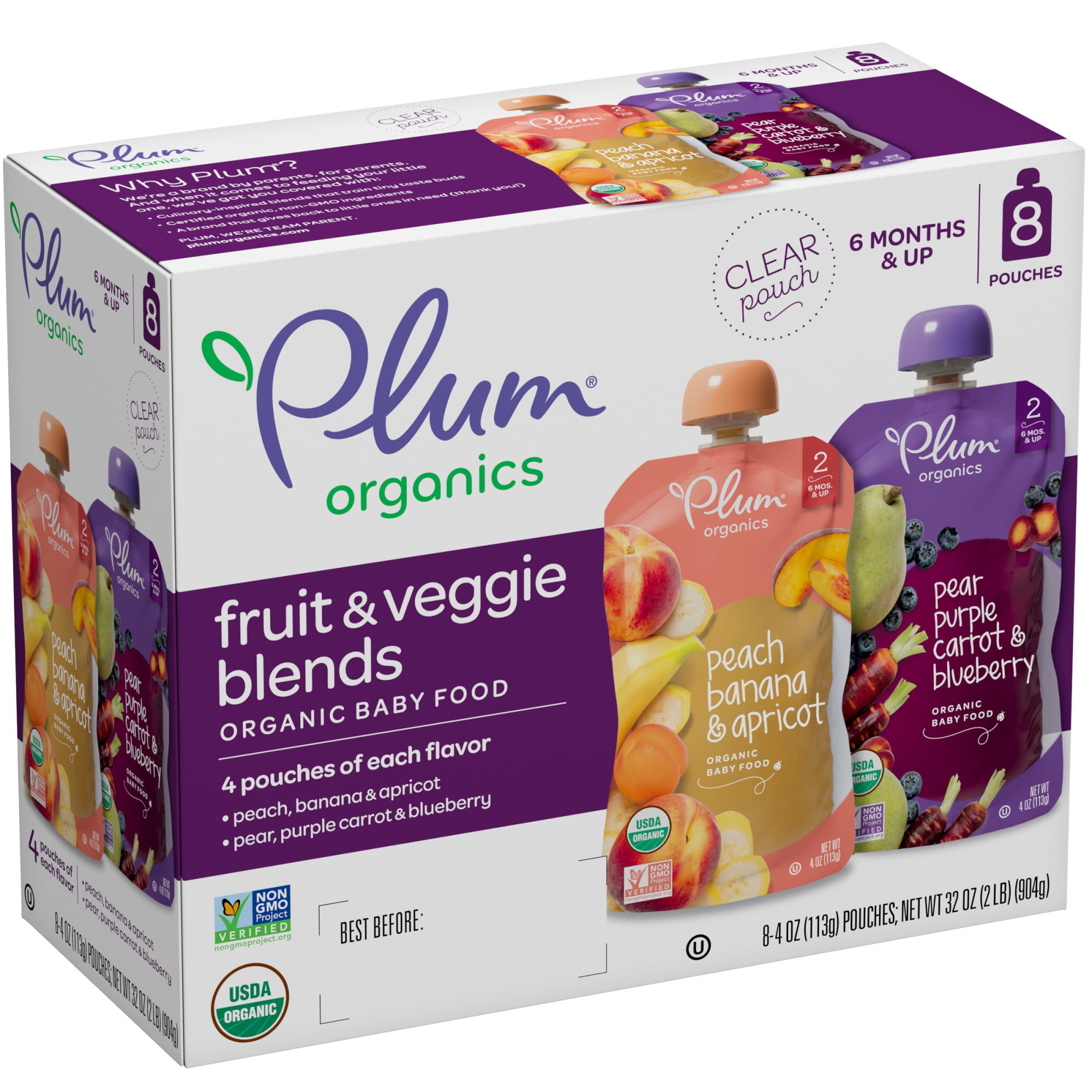 Organic baby food