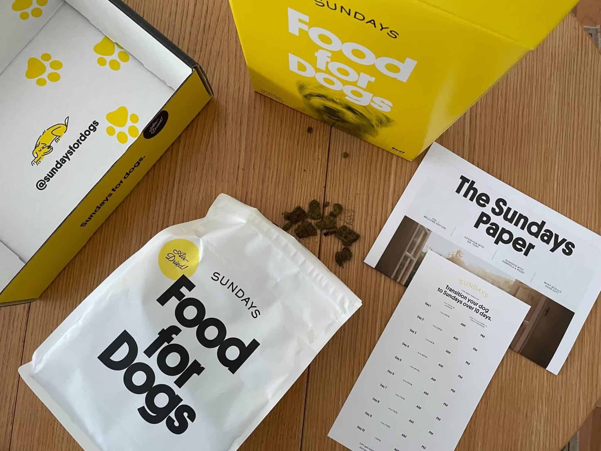 Sundays dog food