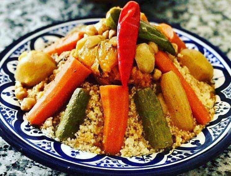 Moroccan food couscous traditional dishes cuisine meat tastiest emblematic vegetables