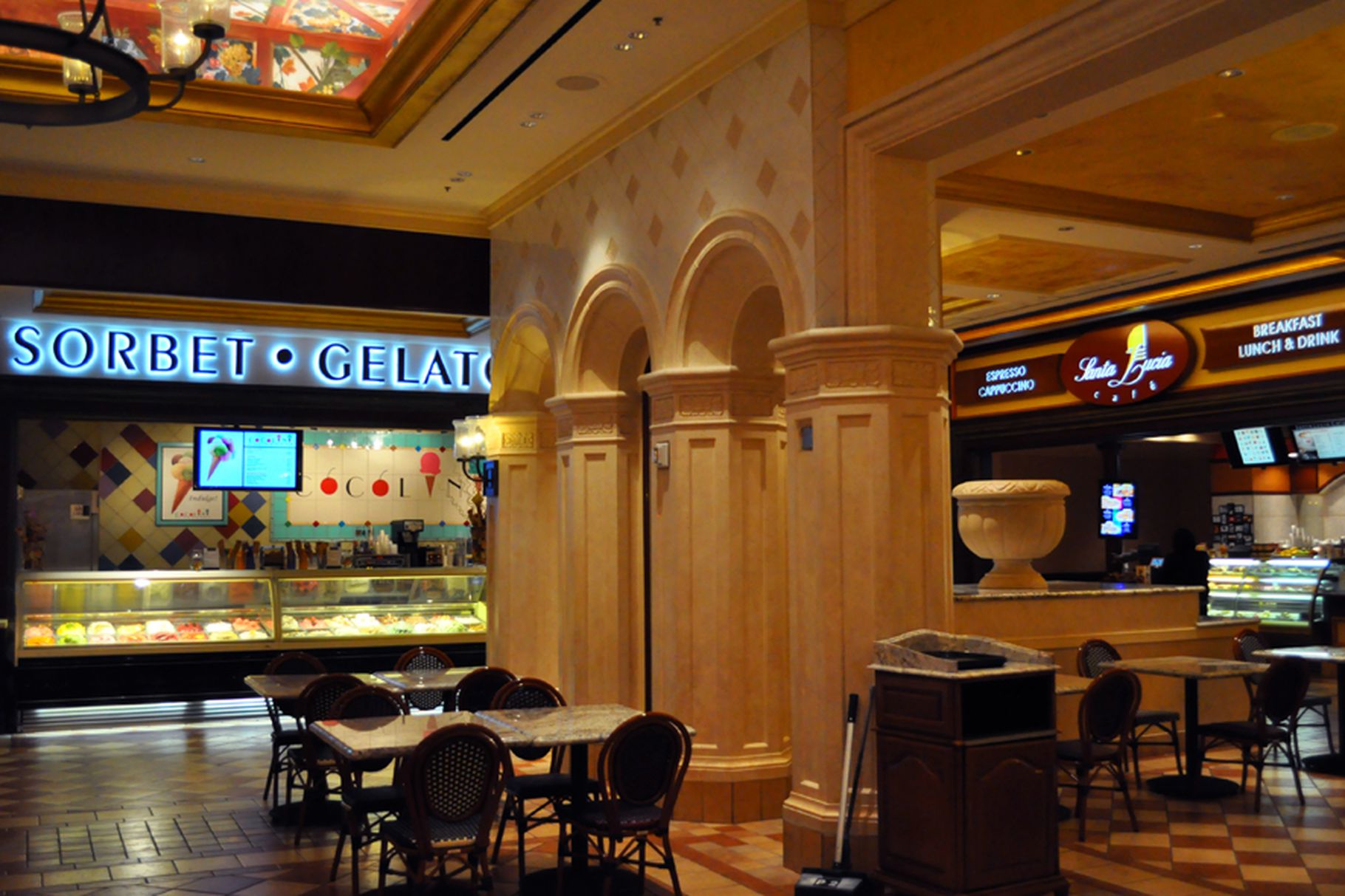 Venetian food court vegas