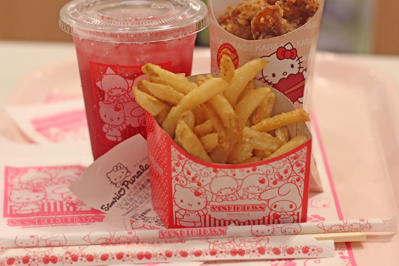 Hello kitty food