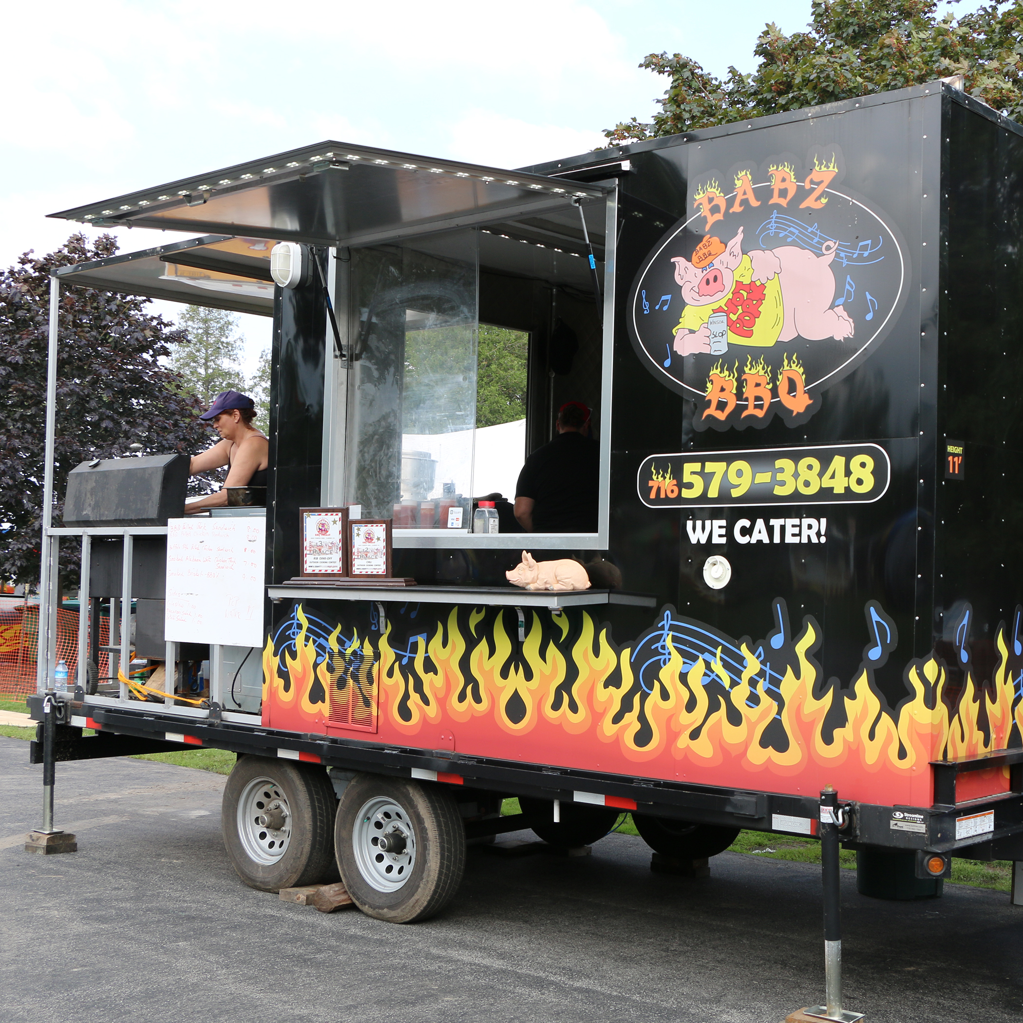 Bbq food truck