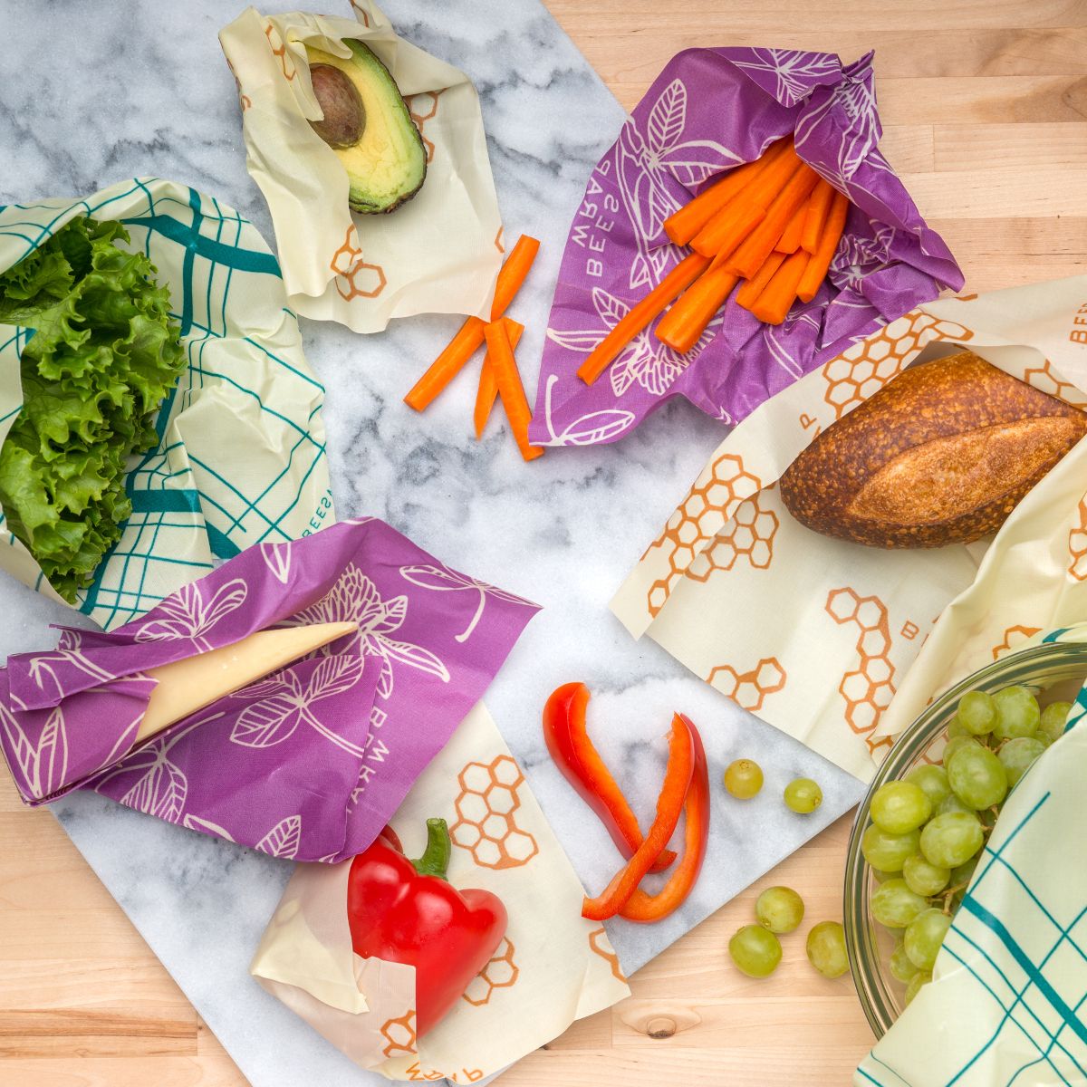 Bee wrap for food