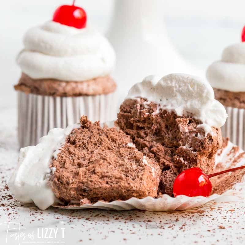 Angel food cupcakes