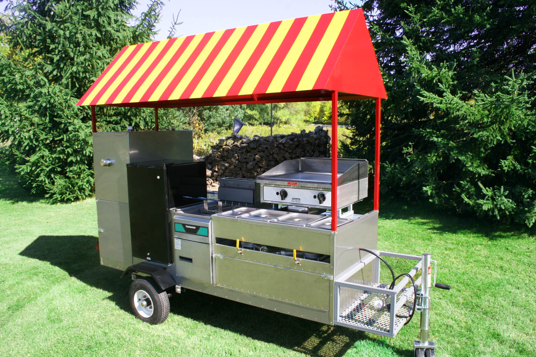 Dog hot cart food trailer carts equipment portable small
