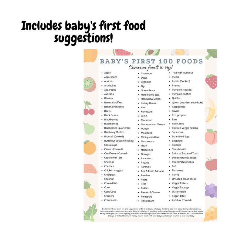100 foods before 1
