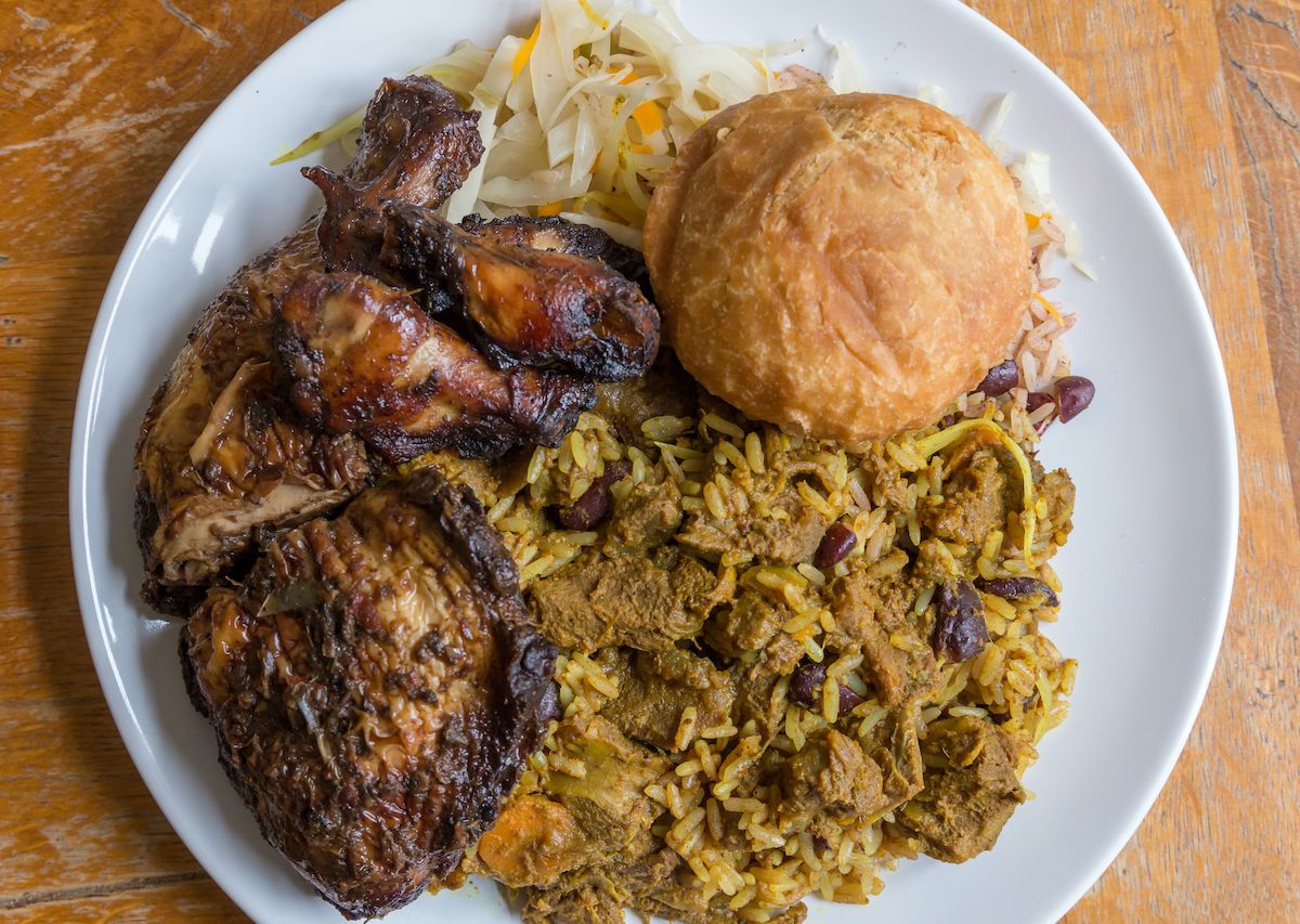Festival jamaican food