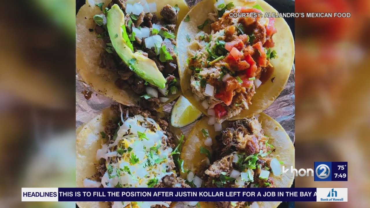 Alejandro's mexican food
