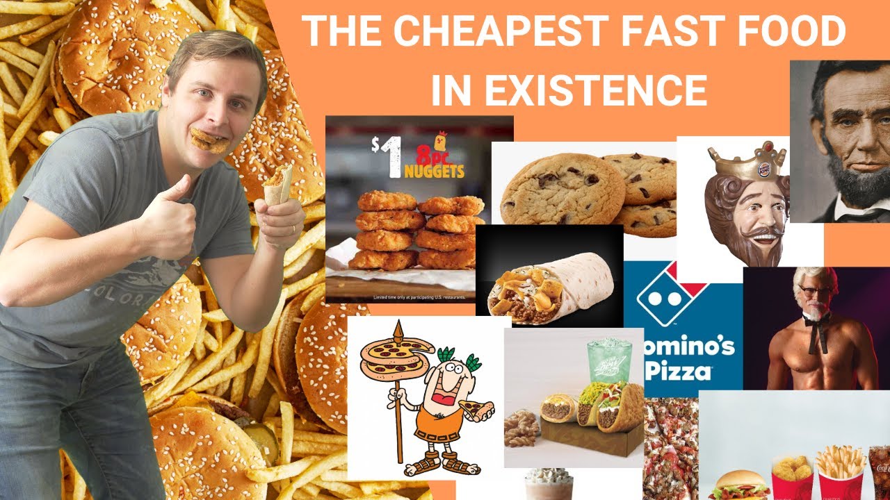 Cheapest fast food meals