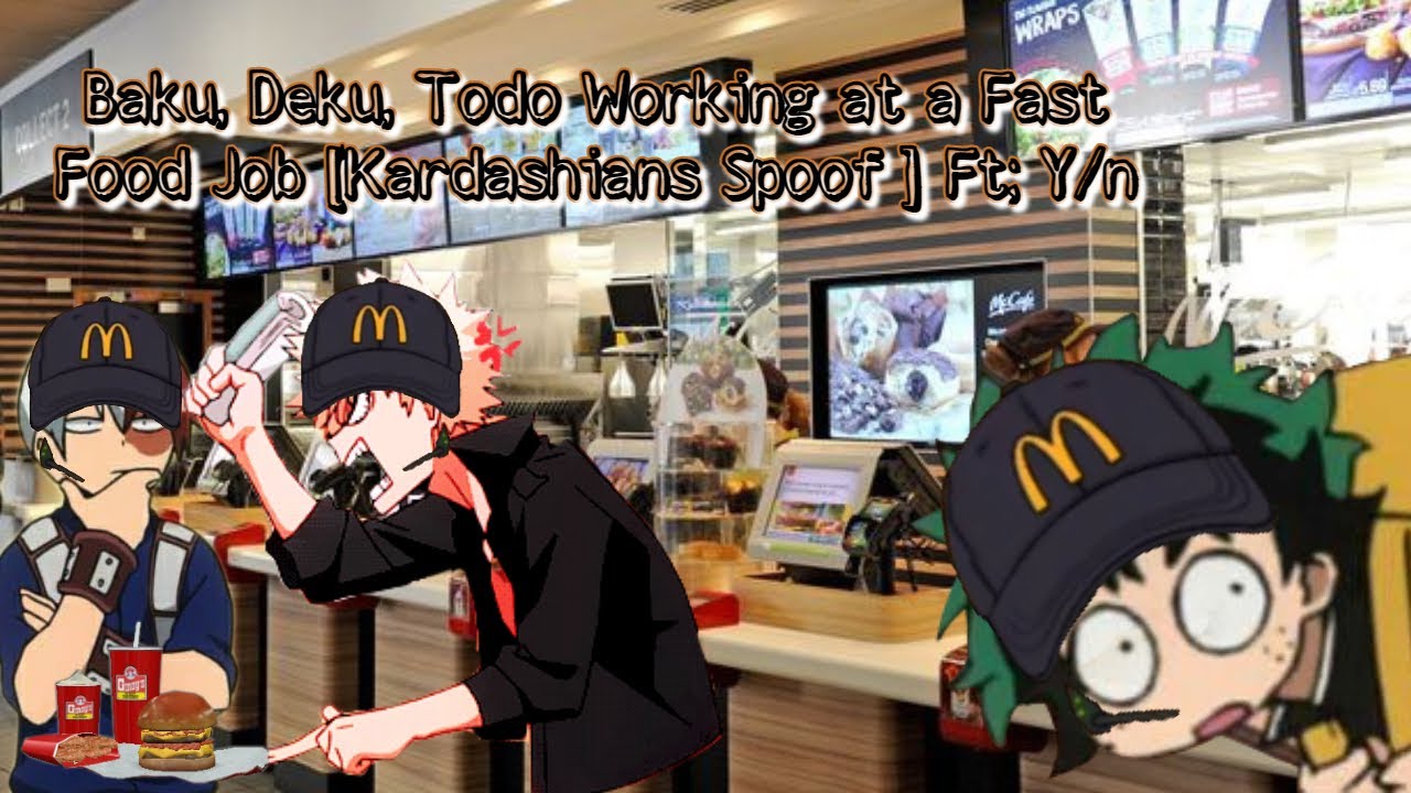Deku fast food worker