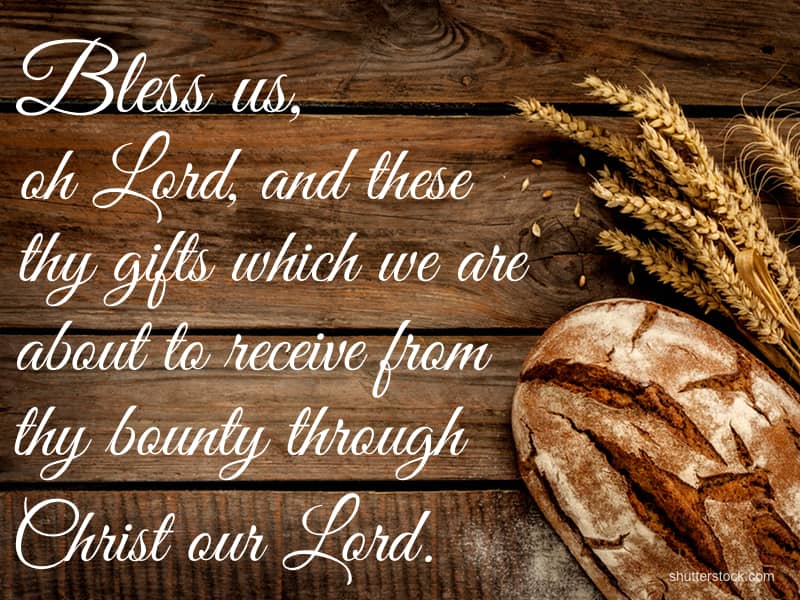 Prayer for food