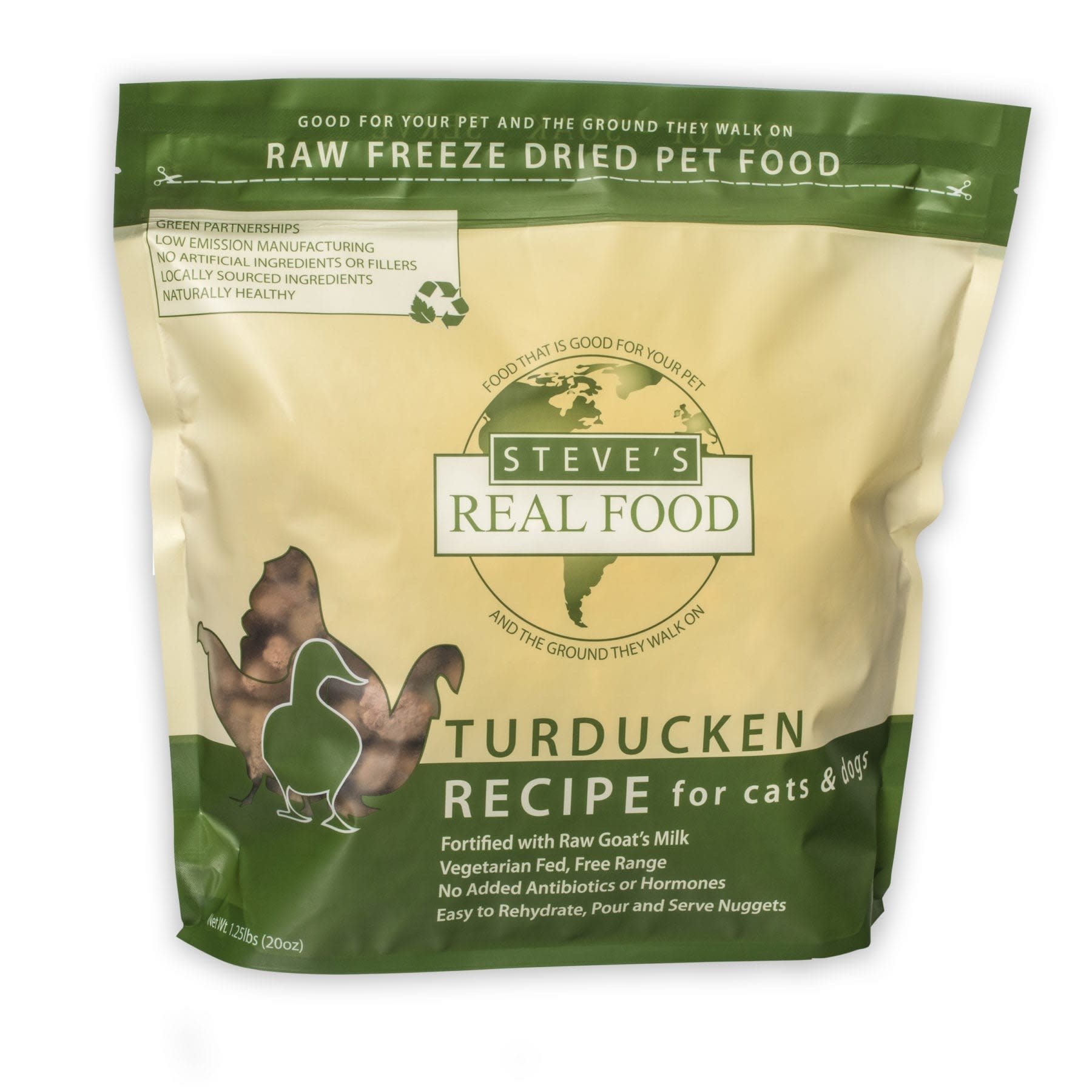 Steves real dog food