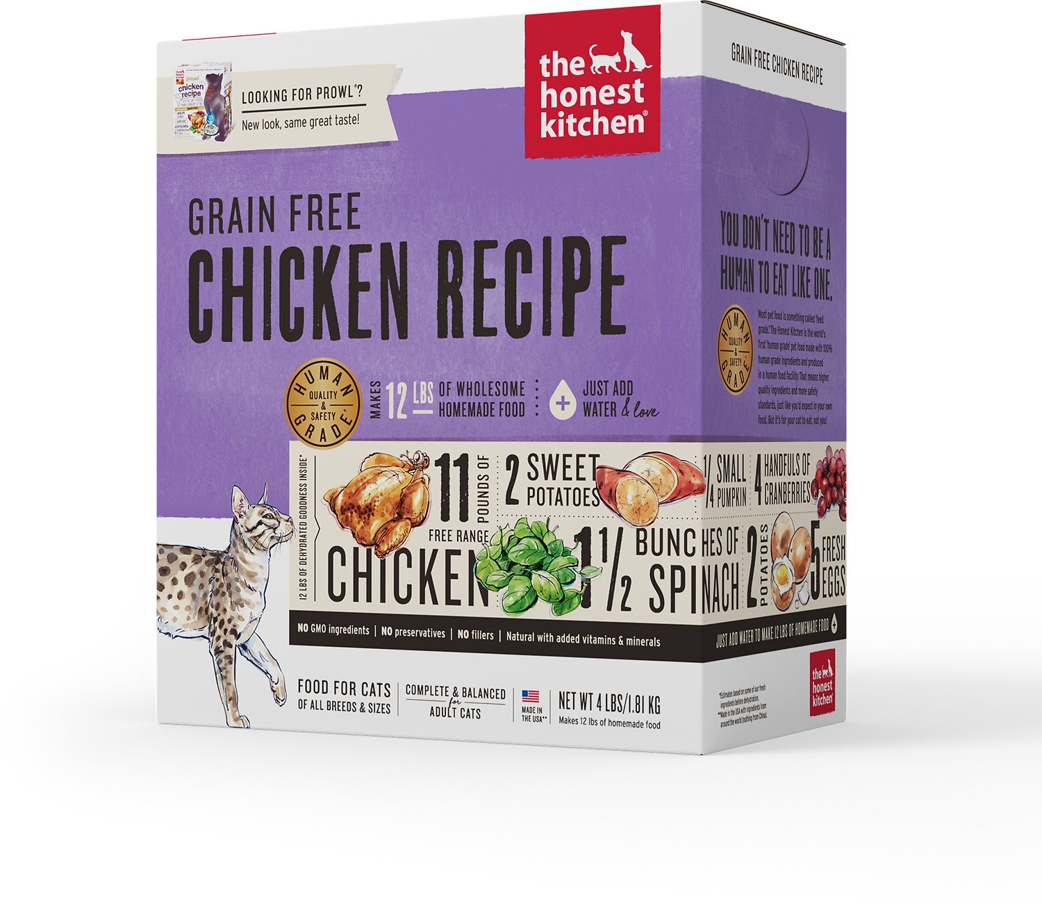 Human grade cat food