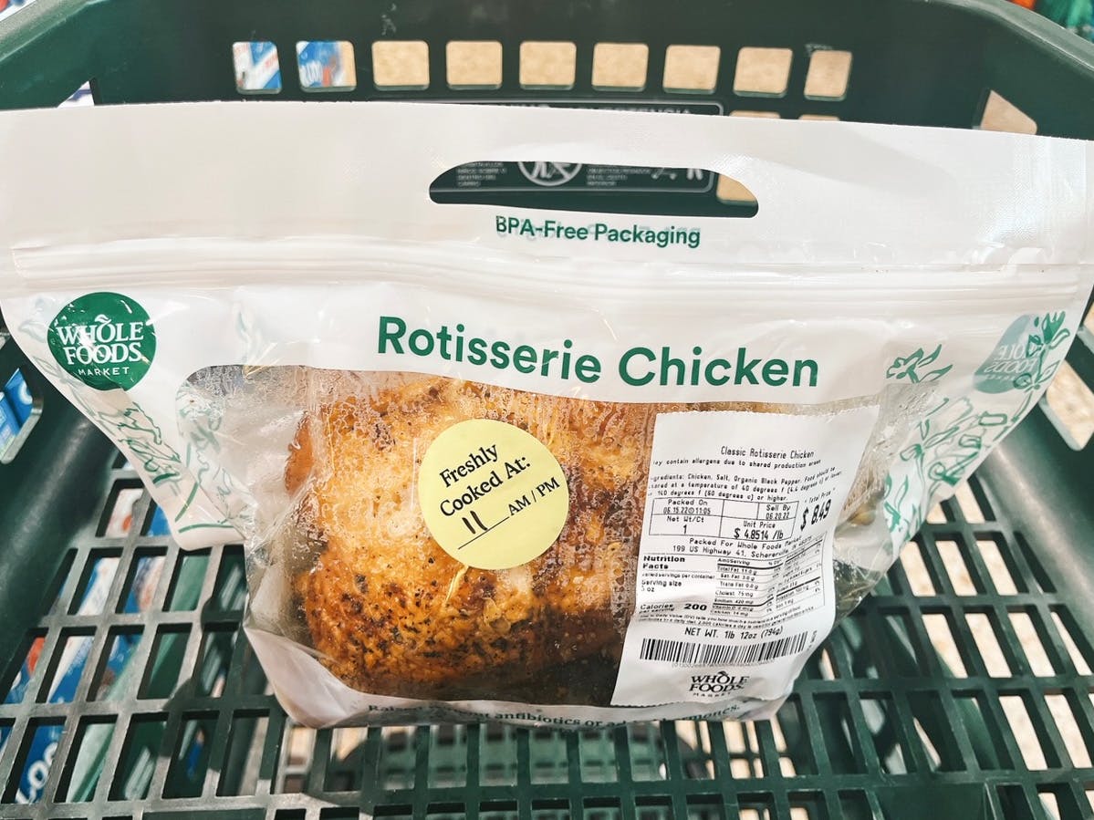 Whole foods rotisserie chicken